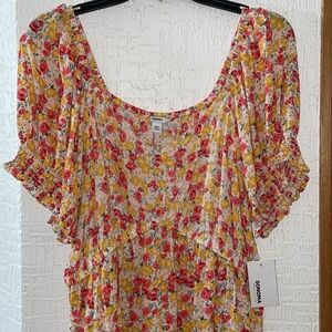 NWT | Sonoma Goods for Life | Women’s Maternity Floral Maxi Dress | Size: L-Mat